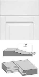 Serenity Raised Panel Maple/MDF