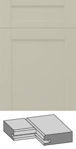 V Groove Shaker Maple/MDF 2.25" Rail