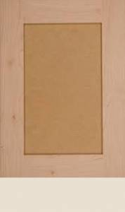 Shaker Paint Grade door w/mdf panel 2.25" Rail